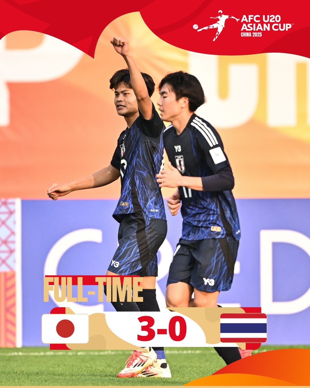  日本U20主帥賽后：雖然全取三分，但球隊(duì)各方面都有待提升