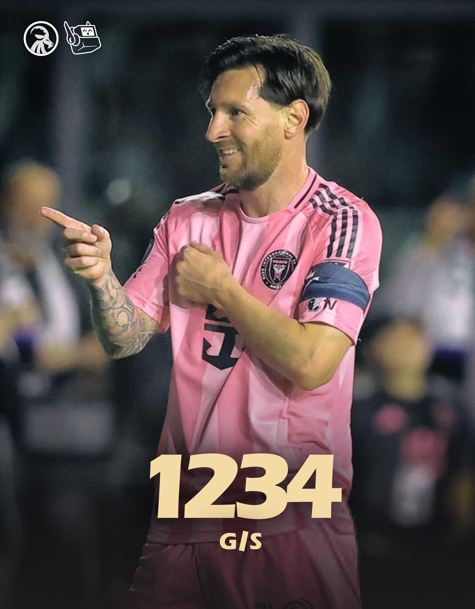  回歸即進球！37歲梅西生涯目前853球381助，參與進球數(shù)1234球！